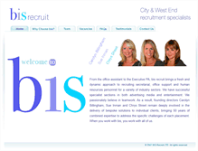 Tablet Screenshot of bisrecruit.com